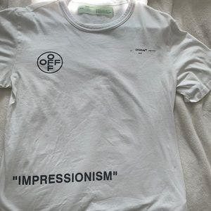 Off white “Impressionism” T-shirt